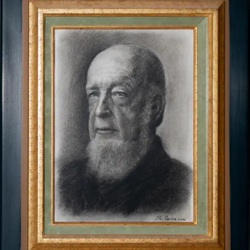 Drawing of an Old Man